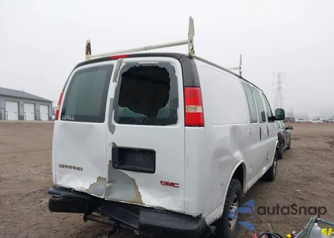 2009 GMC Savana 2500 Work Van из США, поврежденный, VIN 1GTGG25C191127307